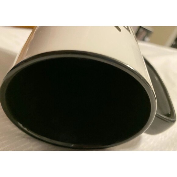 Bad Ass Coffee Of Hawaii Cup Mug White & Black heavy duty Multicolor Donkey - Picture 6 of 11